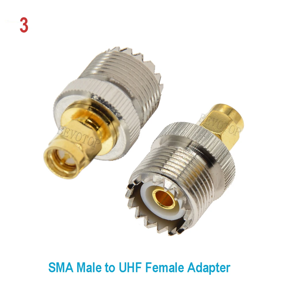 1PCS UHF Conector UHF Male/Female to SMA/ BNC/ L16 N/ TNC/ F/ FME Plug to Jack 90 Coax Adapter