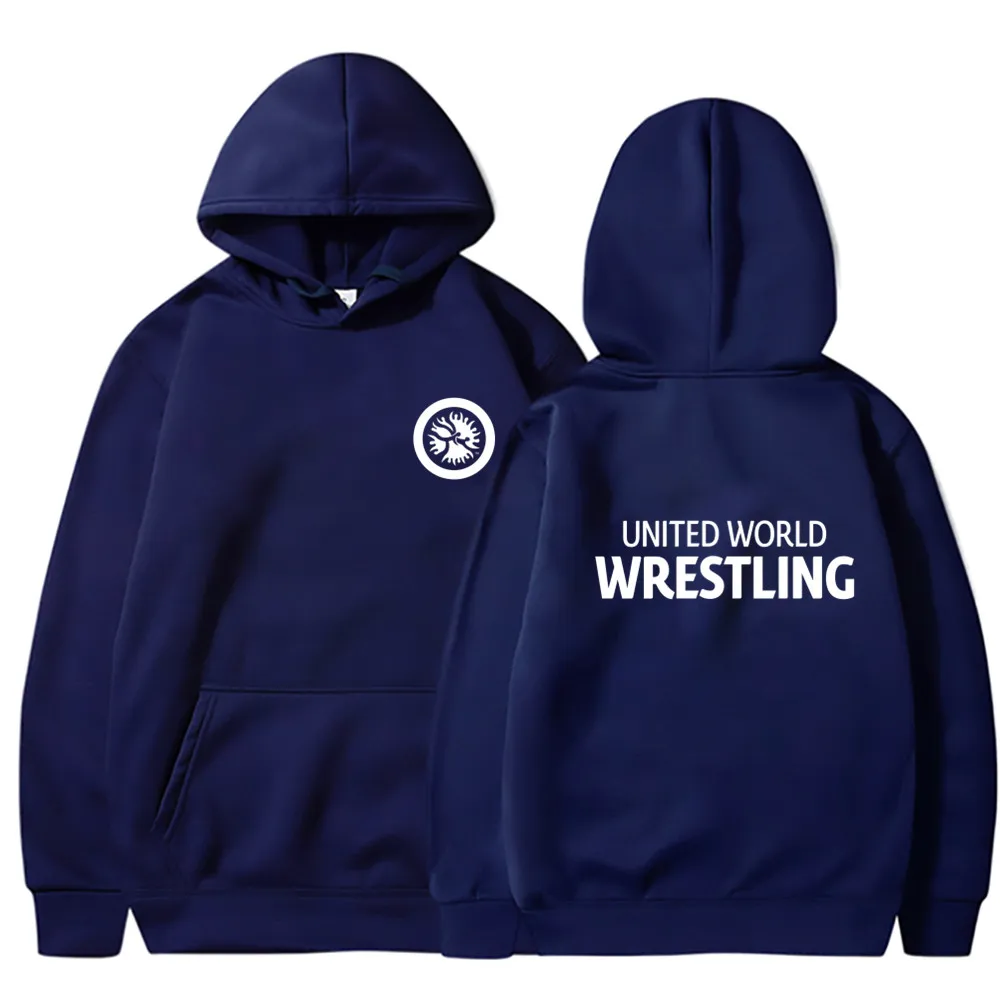Herbst Winter United World Wrestling Sweatshirt Coole Herren Pullover Mode UWW Hoodies Unisex Streetwear Tops – Detail 26