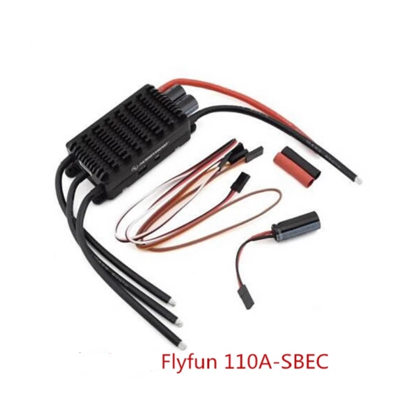 

HOBBYWING 110A ESC With SBEC FLYFUN-110A-HV-SBEC-V5 Brushless Electric Speed Controller For RC Model Fixed-wing Airplane