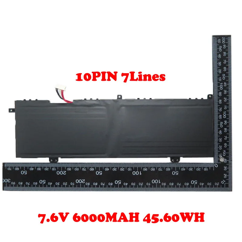 

Battery U4867123PV-2S1P 7.6V 6000MAH 45.60WH 10PIN 7Lines For Acer Aspire Lite Series N23J1 N23G1 Air N100 AL14-31P AL15-31P