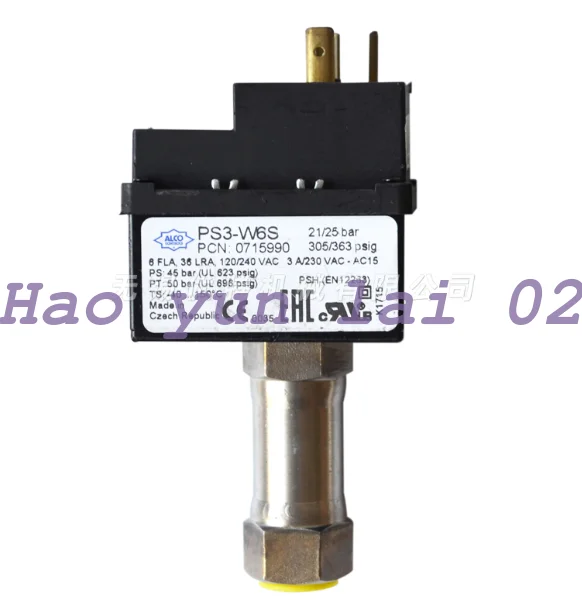 1PC New for pressure switch PS3-W6S 21/25bar-40-150℃120/240VAC