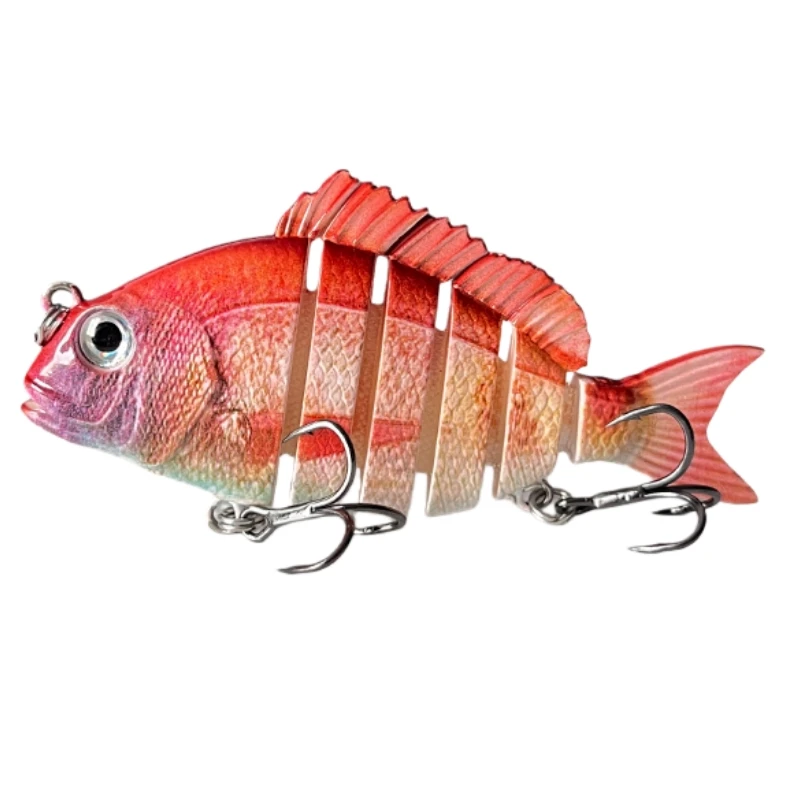 

80mm Fishing Lures Jointbait Swimbait Lures for Fishing Pike Lures Fishing Tackle Predator Fishing Hooks Floating Bait Sinking