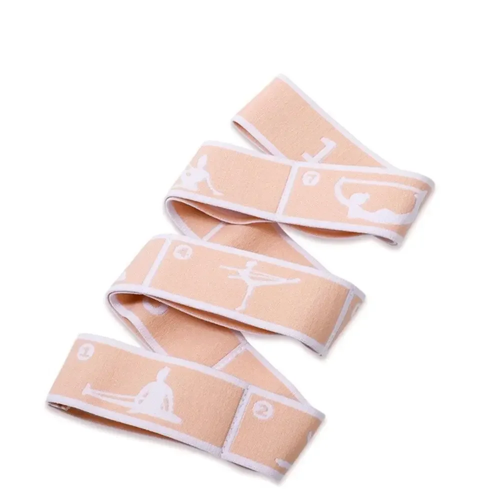Cintura per allungamento yoga Fascia per allungamento per danza Fasce elastiche per resistenza yoga Home Pilates Esercizio Pull Strap Cintura Fitness Sport