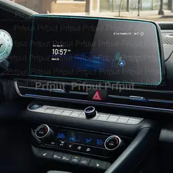 Tempered Glass Screen Protective Film for HYUNDAI Elantra 2021-2024 Car Navigation Screen Protector Central Control Display