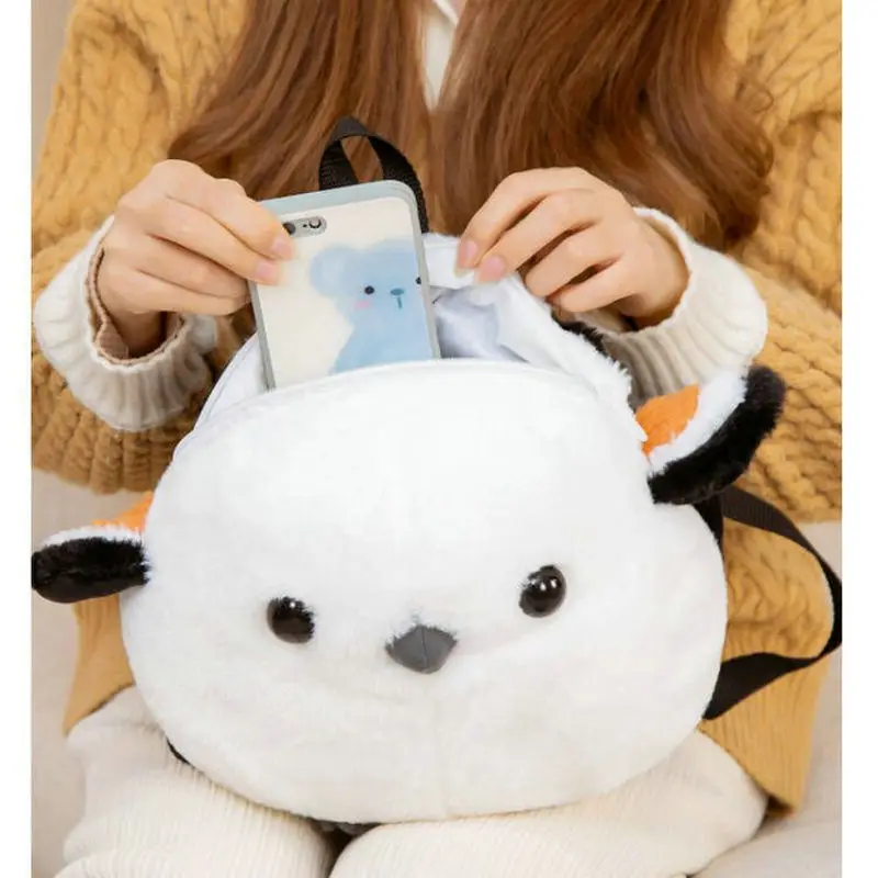 Sac à dos oiseau Kawaii, sac à dos lancé à l'école, rangée de Rotterdam, jouet en peluche, cadeaux d'anniversaire pour petite amie, étudiant