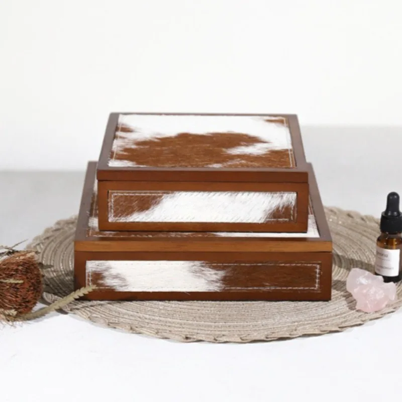 Leather Jewelry Organizer Box Large Jewellery Display Case Wholesale Jewellery Storage Boxes Exhibitor Pendant Earrings Cases