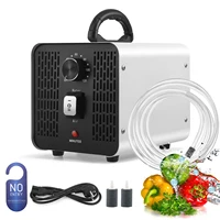 Générateur d'ozone 2 en 1, 60,000 mg/h, avec Mode Air et eau, purificateur d'air intelligent à grande capacité, élimination des odeurs pour la maison, la fumée 1