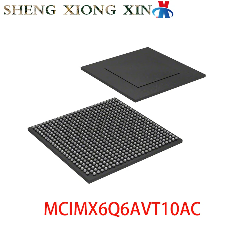 1pcs 100% NEW MCIMX6Q6AVT10AC 624-FCBGA Microprocessor MCIMX6Q6AVT10 6Q6AVT10AC Integrated Circuit