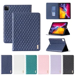 Leder Brieftasche Fall für Ipad 10,2 9th Gen Air1 2 9,7 Pro 11 2021 Stehen Karten Solt Mini 3 4 5 6 überprüft Streifen Tablet Abdeckung Funda