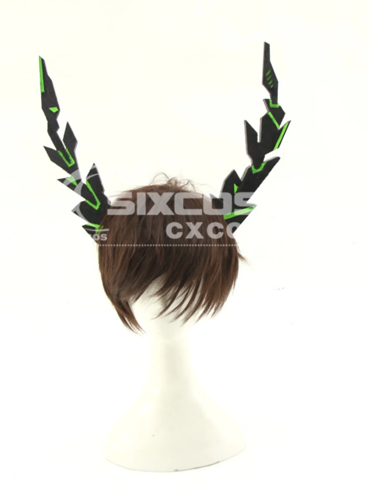 

BLACK ROCK SHOOTER Horns Dawn Fall Dead Master Headwear Halloween Christmas Fancy Party Costumes Accessories