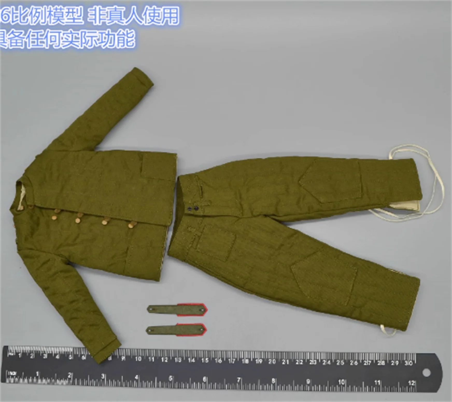 BGM-005 1/6 Schaal Militair Combat Uniform Het Sovjetleger Gevangen Berlijnse Kleding Fit 12 "" Soldaat Action Figure Speelgoed