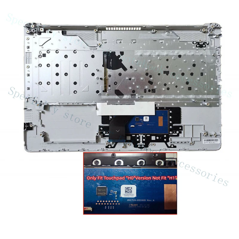 

A+ New Palmrest Backlit Keyboard TouchPad W/ODD For HP 17-BY 17-by2053cl L92787-001