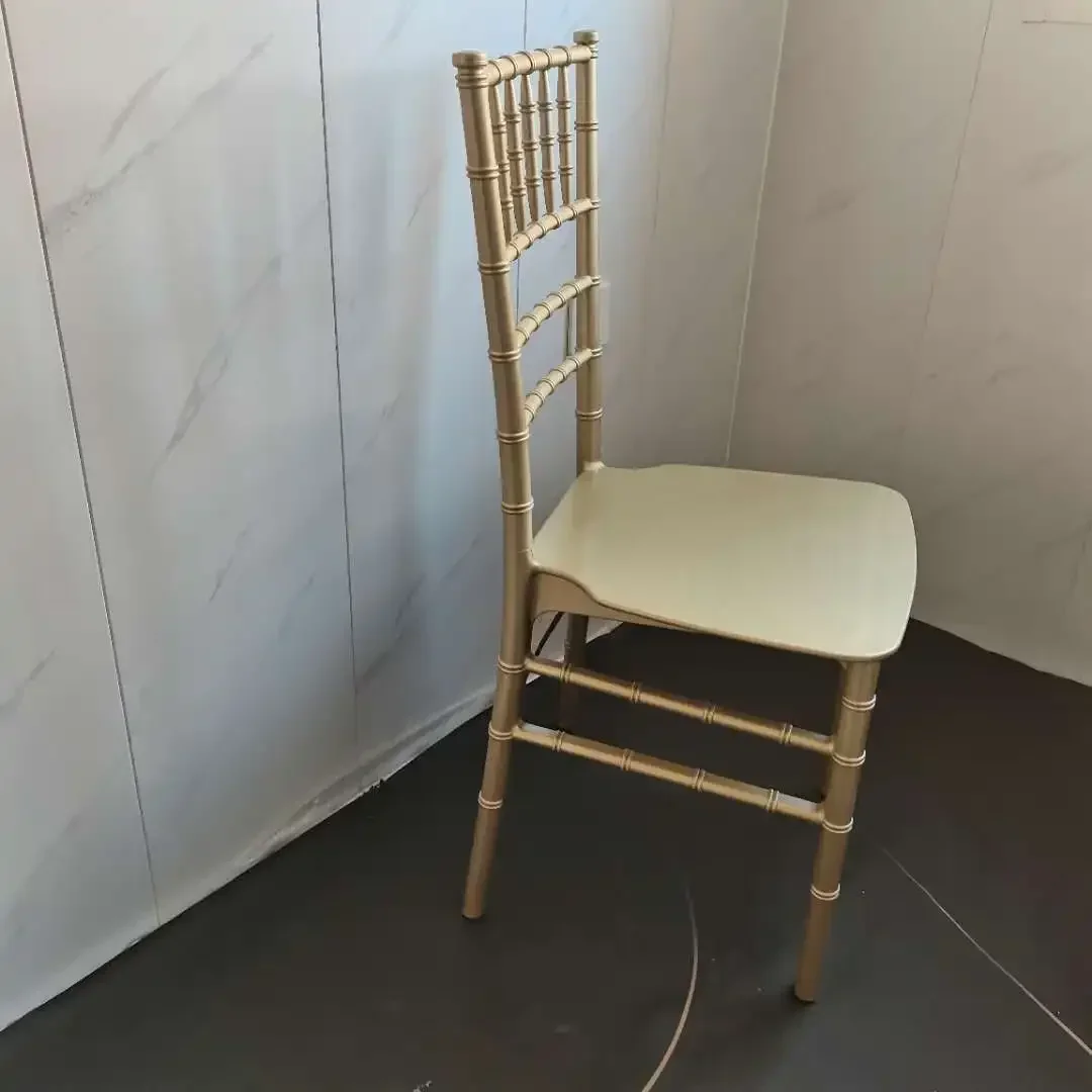 

'cheap event hotel tiffany plastic wedding party gold resin chiavari chair