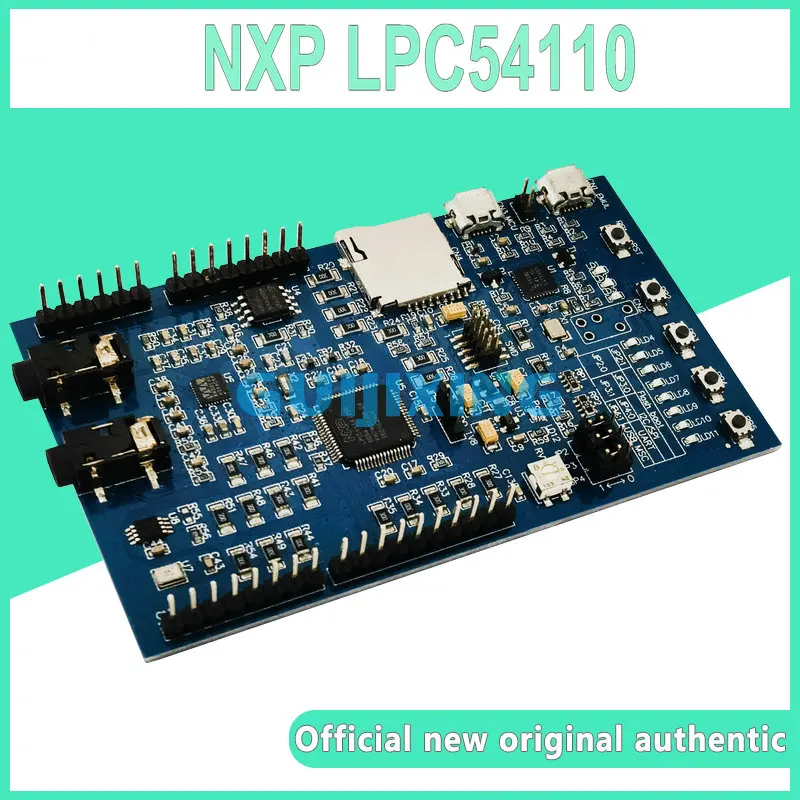 NXP LPC54110 dual-core, Development Board MCU audio interface, digital microphone SD card interface