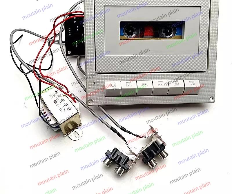 

TA7668 Stereo Tape Recorder Head Front Amplification Board DIY Kit, Card Base Recorder
