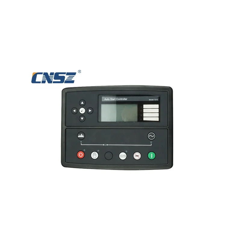 DSE7210 Genset Controller for deep sea marine applications, featuring an accurate start LCD display and manufactured in China.