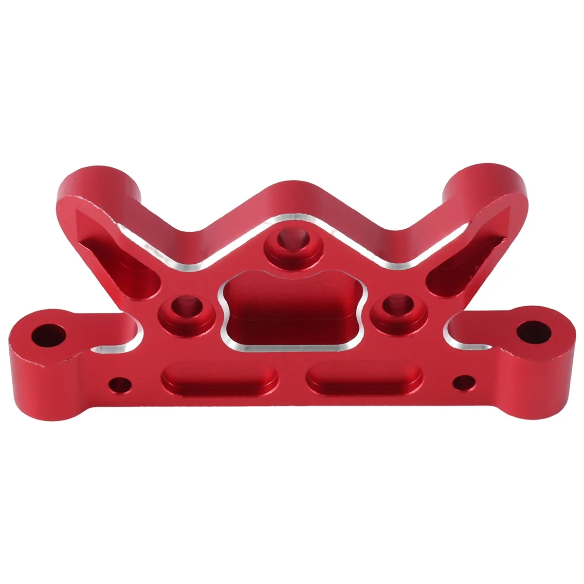 Metal Front Steering Top Cover Plate for 1/5 Arrma KRATON 8S BLX Outcast 8S BLX KRATON EXB Roller Upgrade Parts,Red