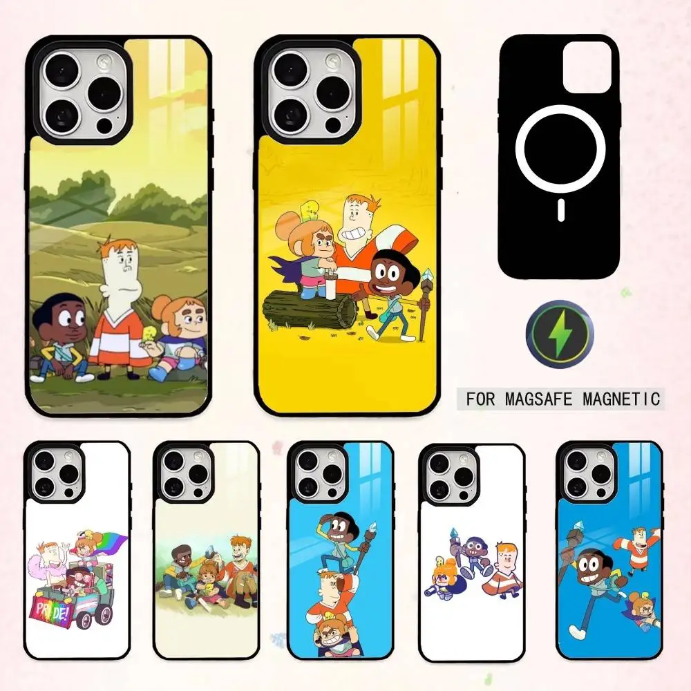 

Adventure C-Craig of the Creek Phone Case For iPhone17,16,15,14,13,12,11 Plus,Pro Max Magnetic For Magsafe Wireless Charging