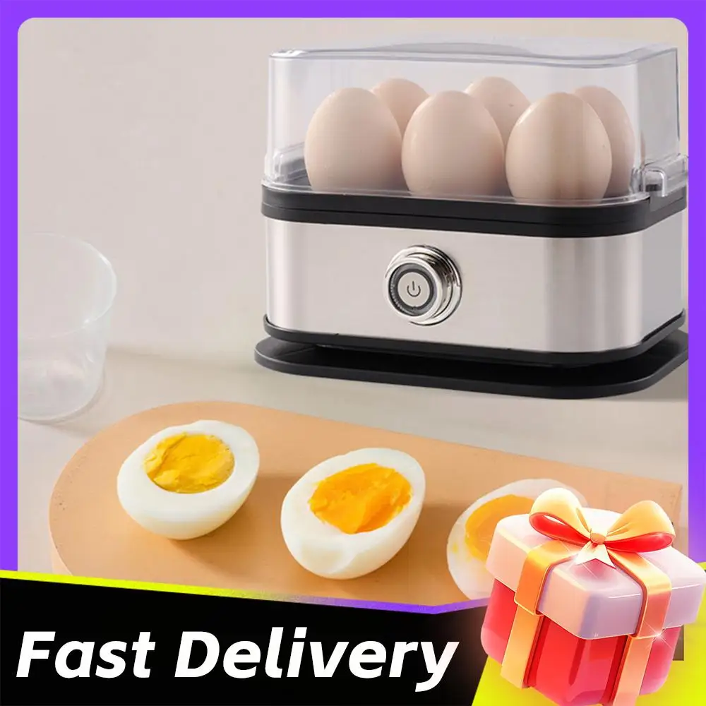 

Электрическая яйцеварка с автоматическим отключением, пароварка для овощей, на 6 яиц, для варки яиц вкрутую