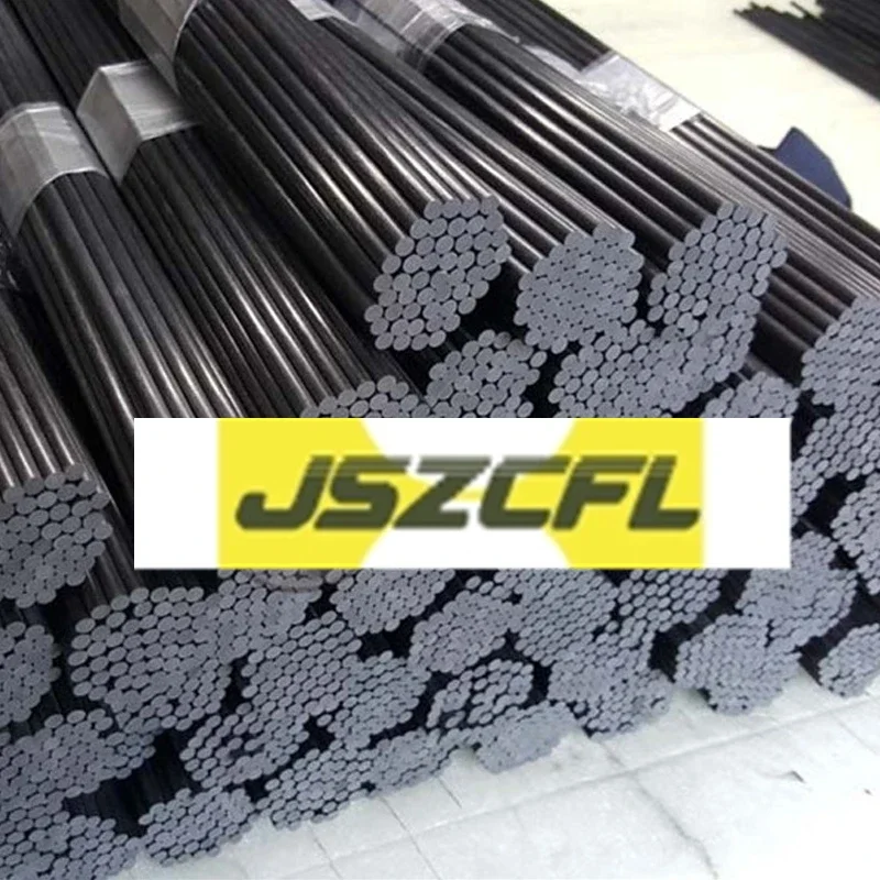 1pcs Diameter 25mm Carbon Fiber Rod Solid Bar Length 100mm 200mm 300mm 400mm 500mm For Quadcopter Multicoptor