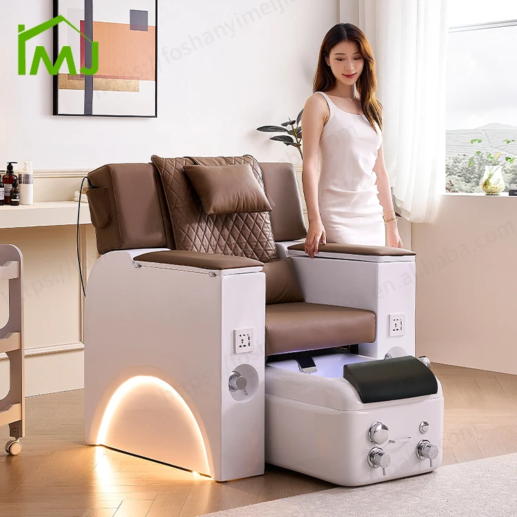 

Роскошное многофункциональное кресло для педикюра и маникюра с электрическим массажем для салонов красоты