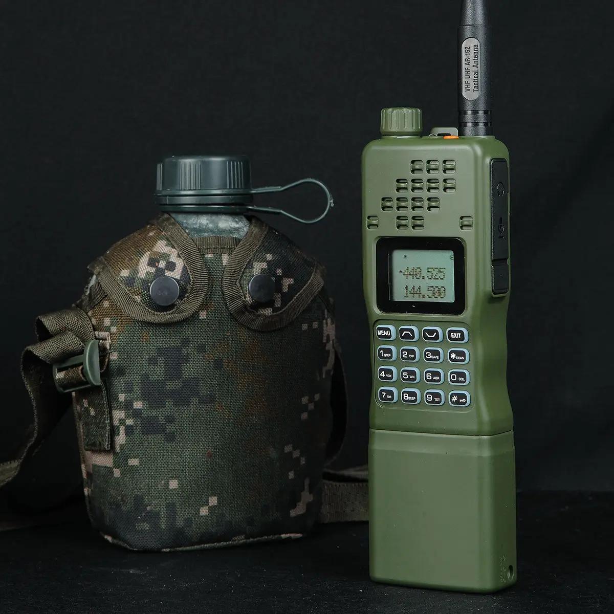 Baofeng AR-152 Tactical Walkie Talkie Dual Band Ham Radio Walkie Talkie 136-174MHz 400-520MHz Portable Two Way Radio