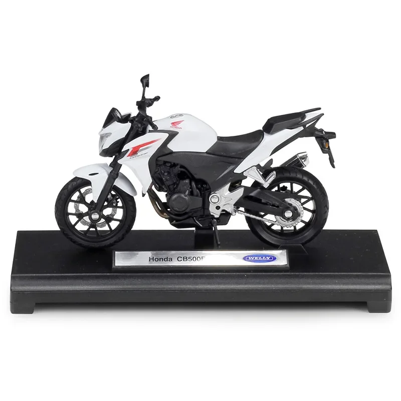 Welly 1:18 Honda 2014 Honda Cb500f Cb500 f Model Motorcycle With Base Toy Gift Collection Accessories