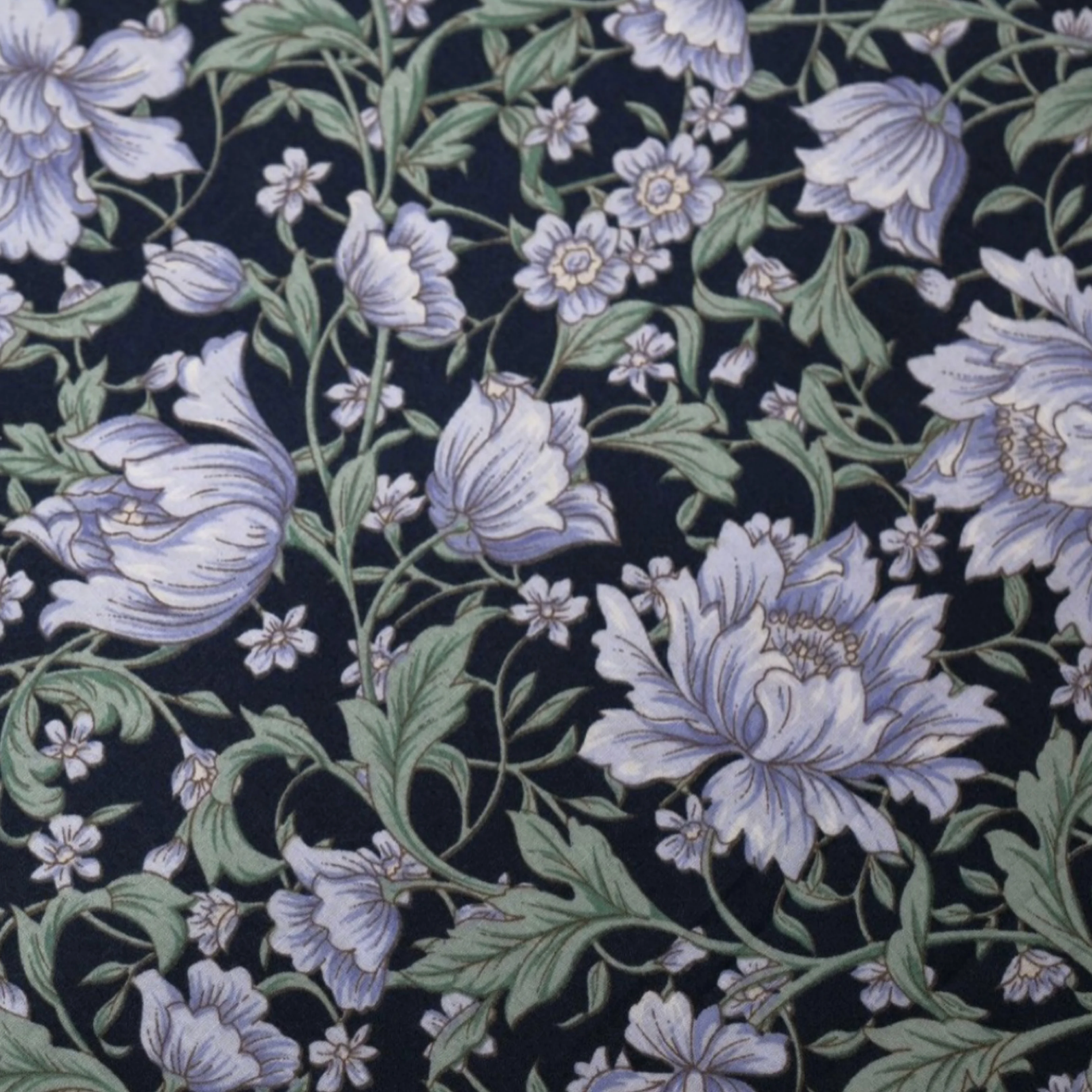 ويليام موريس نمط الأزهار المطبوعة 100% القطن فابري لخياطة فستان قميص بلوزة اللحف DIY بها بنفسك اليدوية الحرفية الملابس المواد