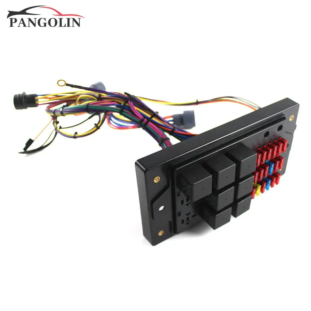 Excavator Fuse Box Assembly Wiring Harness 267-7657 2677657 for CAT E320 E320A with 3 Months Warranty