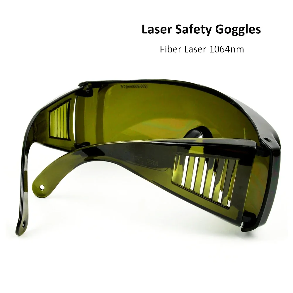 HAOJIAYI 1064nm Protective Goggles Style E Laser Safety Goggles 850-1300nm OD4+ CE For Fiber Laser