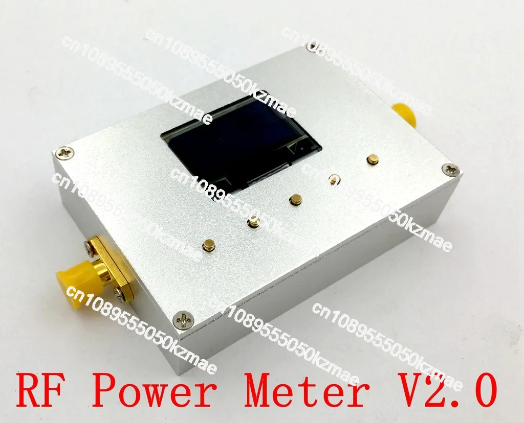 RF Power Meter Power Meter V2.0 Can Set RF Power Attenuation Value Digital Radio CNC Shell