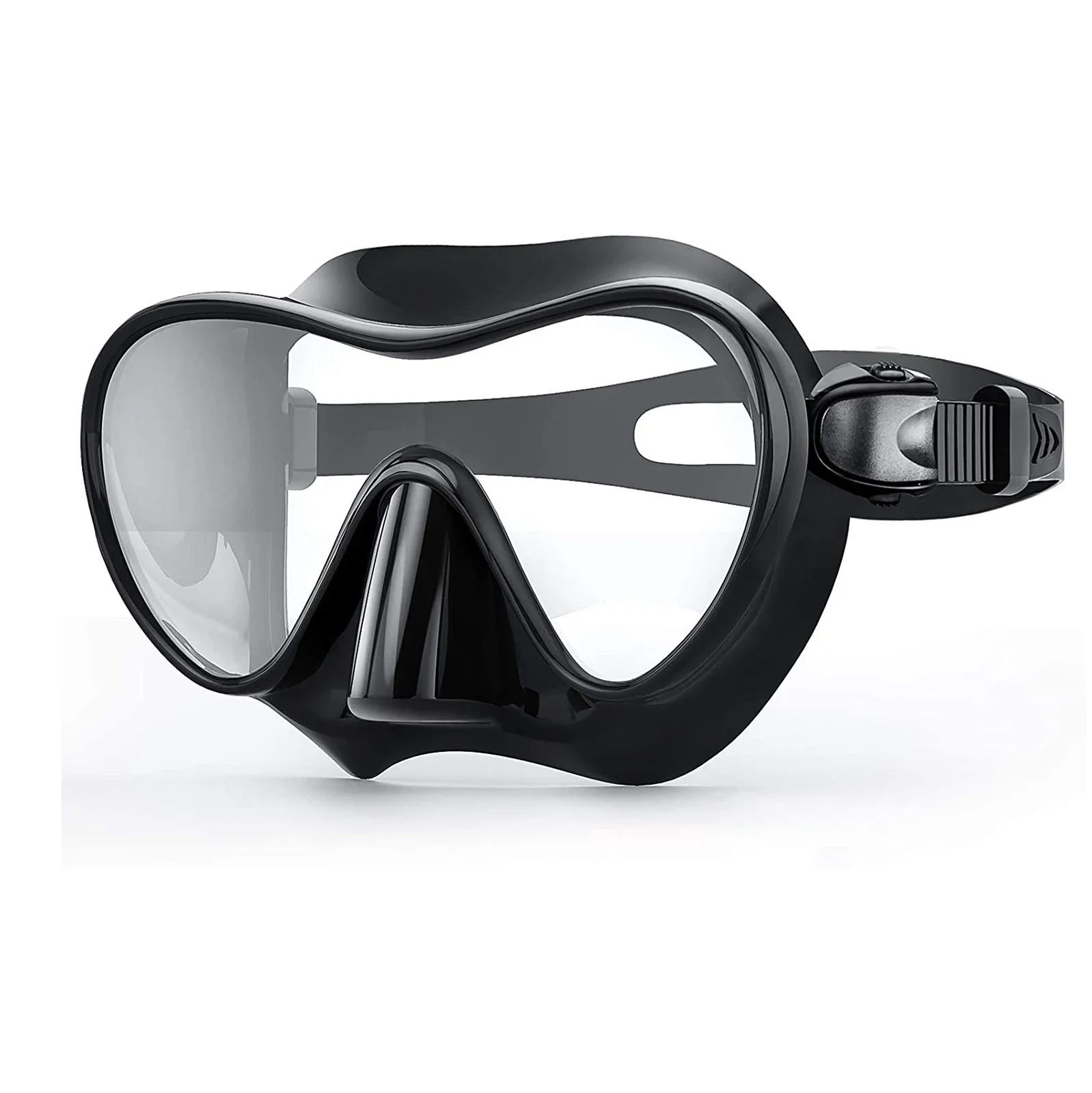 

High Quality Freediving Spearfishing Silicone Underwater scuba Tempered Glass Diving Mask