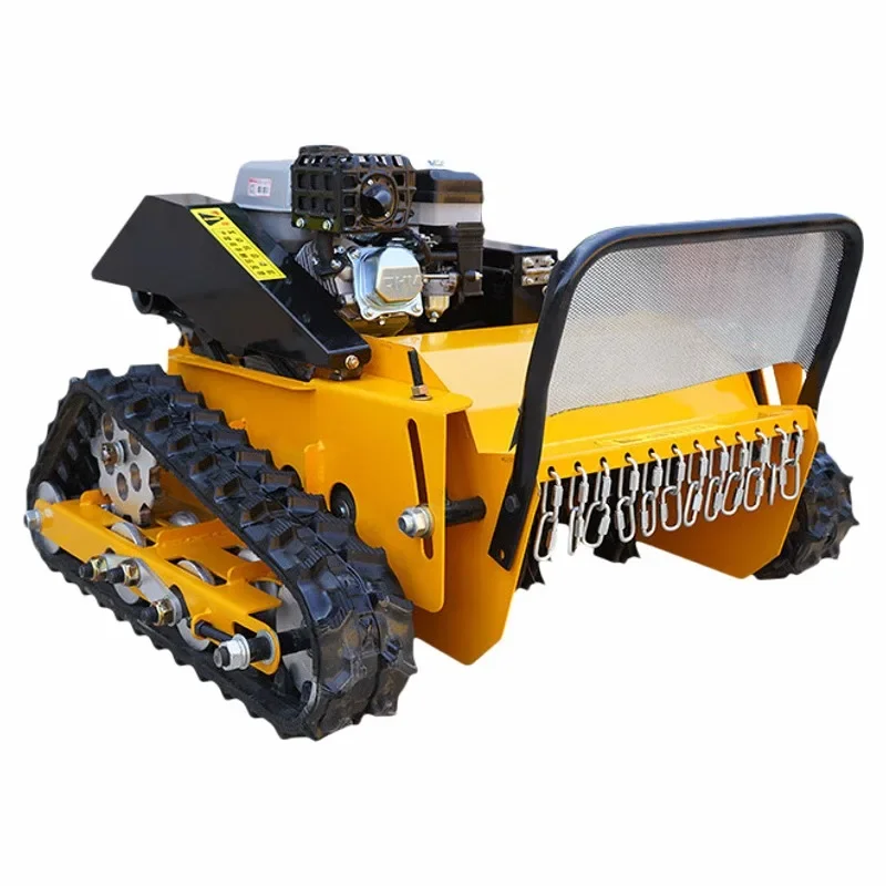 Lawn mower, lawn mower, small household remote control lawn mower, crawler type all-terrain automatic weeding