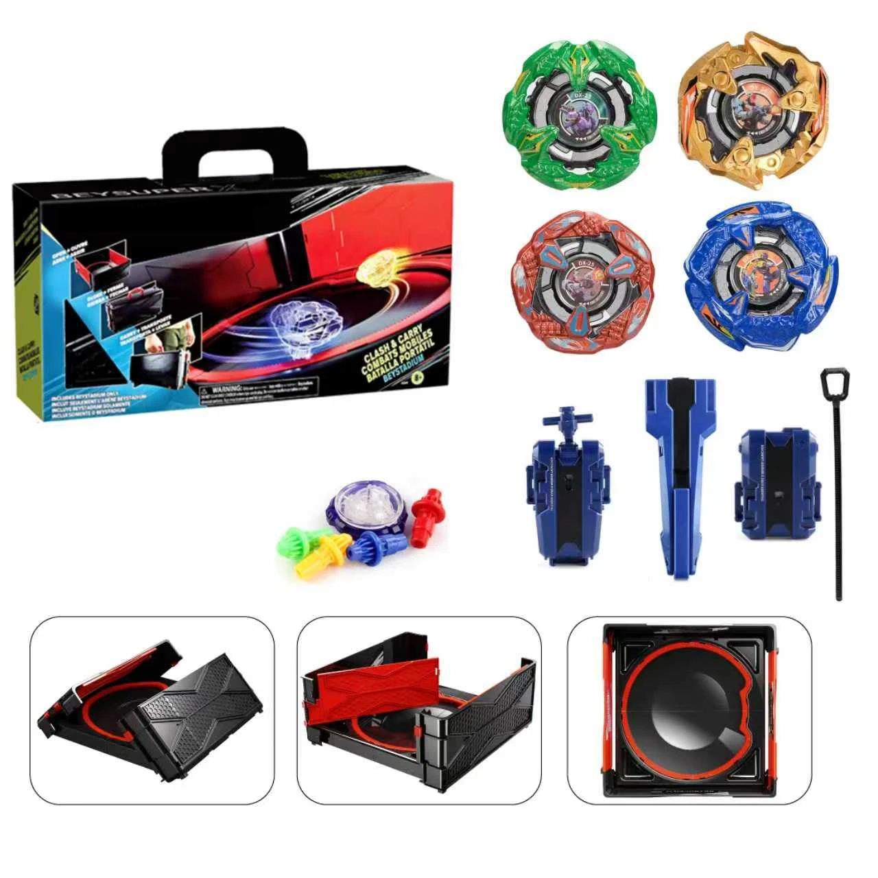 BX UX CX Stadium SB-Solong4u Spinning Tops Gyro Combat BOX Gift Toys