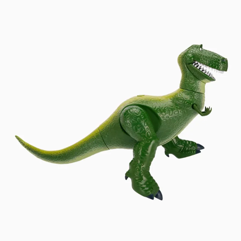 Disney original toy story rex boneca de pelúcia 230mm anime figuras de ação brinquedos para meninos presente natal modelo colecionável ornamentos