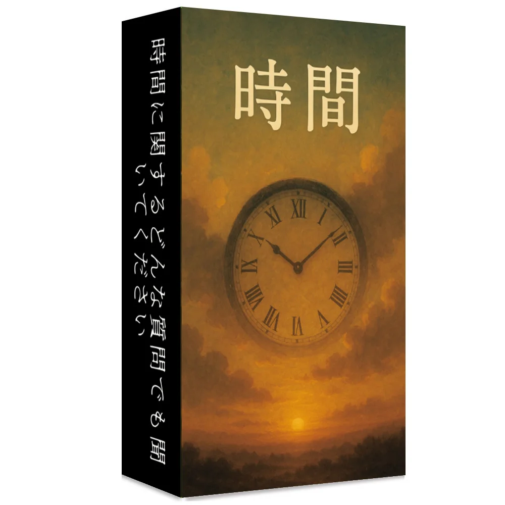 

Японская колода Oracle с временной тематикой, 54 карты для манифестации, чтения и предсказания энергии, инструмент для гадания на языковой основе