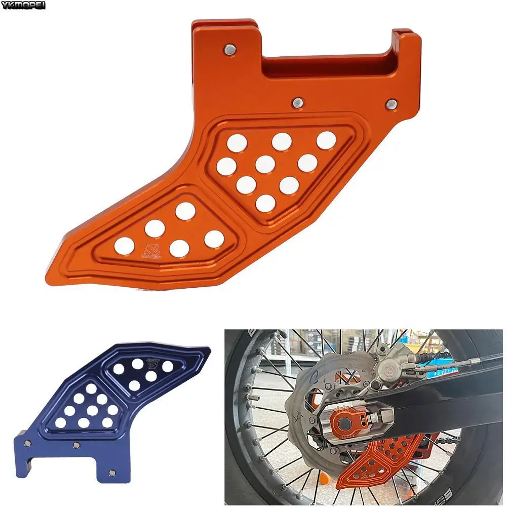 

CNC Motorcycle Rear Brake Disc Guard Protector For KTM125-530 XCW XCF-W EXC EXC-F SX SXF For Husqvarna FC TE FE 125-450 2018