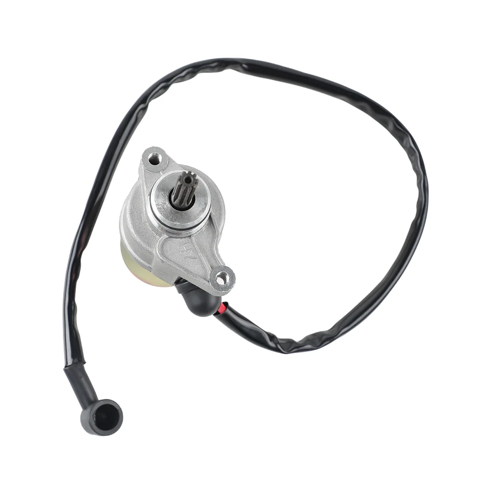 Motorcycle Accessories Engine Starter Motor Assembly 9 Teeth Gear With Cable For Yamaha Crypton 110 Crypton T110 CRYTON 105