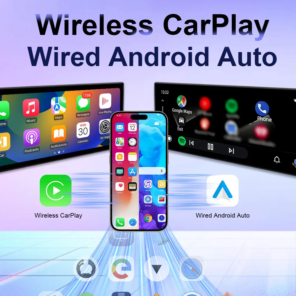 Multimedia Player UItra-thin Screen Android 16 for Chrysler 300C 2011 - 2023 Split Screen GPS Navi Carplay Auto Head Unit DSP BT - view 2