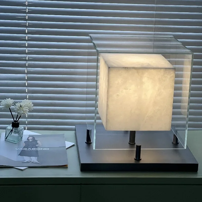 

Hotel Sales Office Reception Front Desk Marble Luxury Desk Lamp