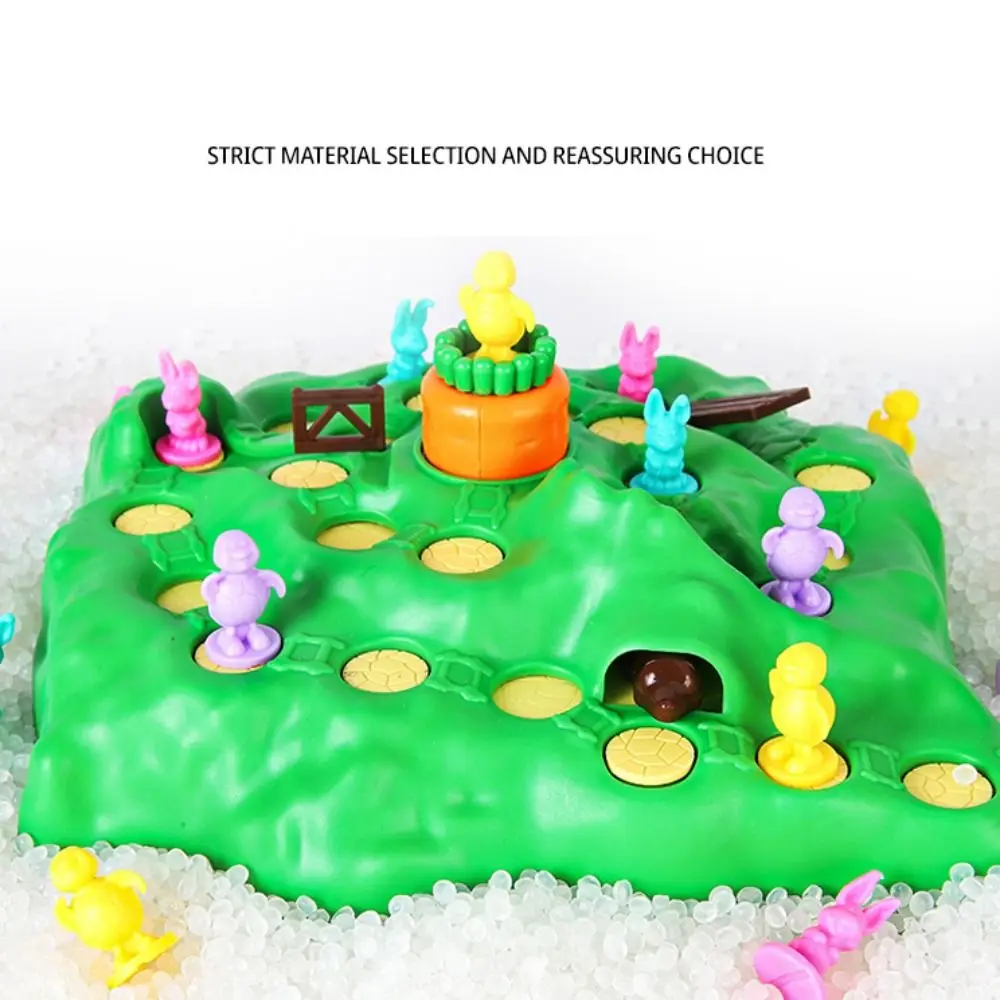 البلد التنافسية فخ أرنب فخ لعبة الأرنب التعليمية أرنب عبر البلاد التفاعلية مونتيسوري الأرنب مجلس لعبة #5