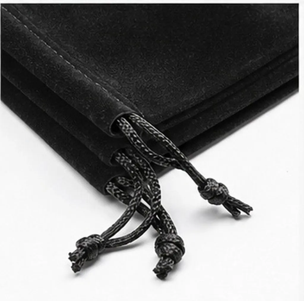 12Pcs Tableware Packing Pouches Drawstring Closure Chopsticks Holder Silverware Bag for Takeout Sushi Shop Office School Travel