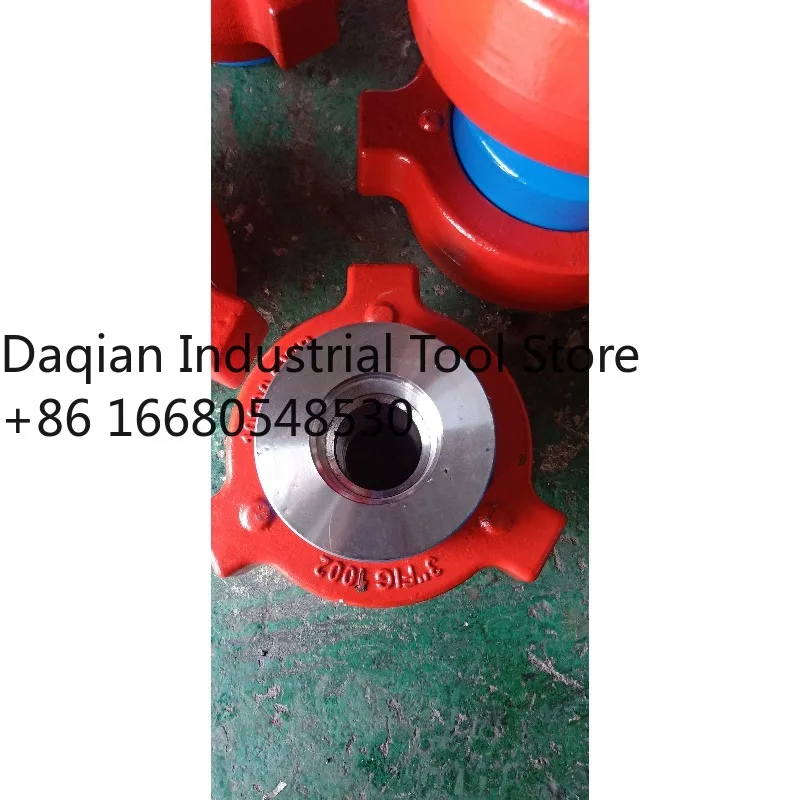 d1sNew API 6A High-Pressure Hammer Unions Fig602 Hydraulic Control Low-Temperature OEM ization Supported Threaded Oilfield