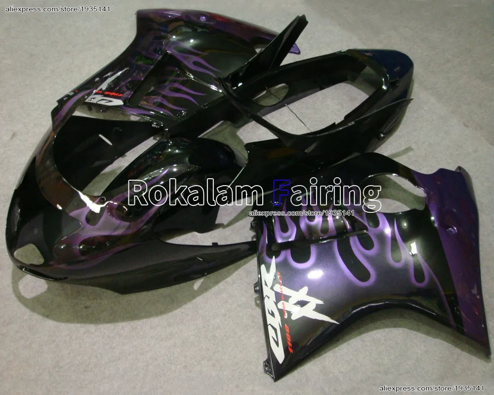 

Purple flame kit For Honda CBR1100XX 96-07 CBR 1100 XX 1996-2007 sport motorbike bodywork Fairing (Injection molding)