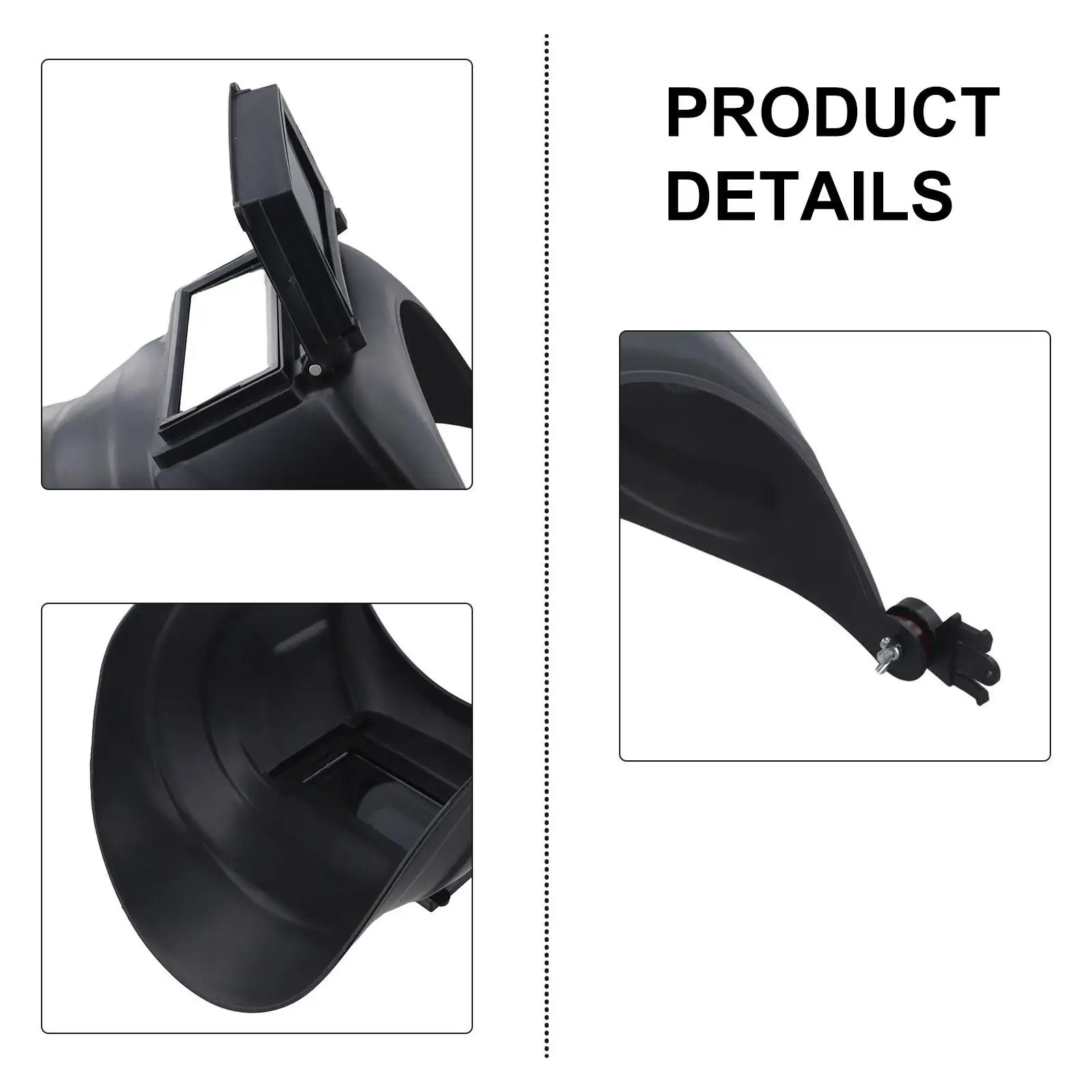 Welding Operations Flip-Up Mask High Temperature Mask Accessory Detachable Design Engineering Plastic Material