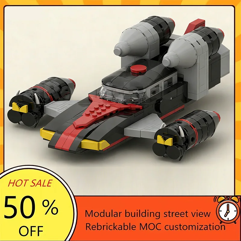 

873PCS Popular Space War Movie Model MOC Building Bricks Spaceship Modular Technology Gifts Holiday Assemble Children Toy Suit