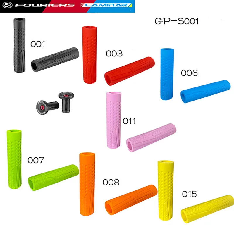 FOURIERS MTB Bicycle Grips Ultra comfortable silicone material Grip Long 130MM GP-S001