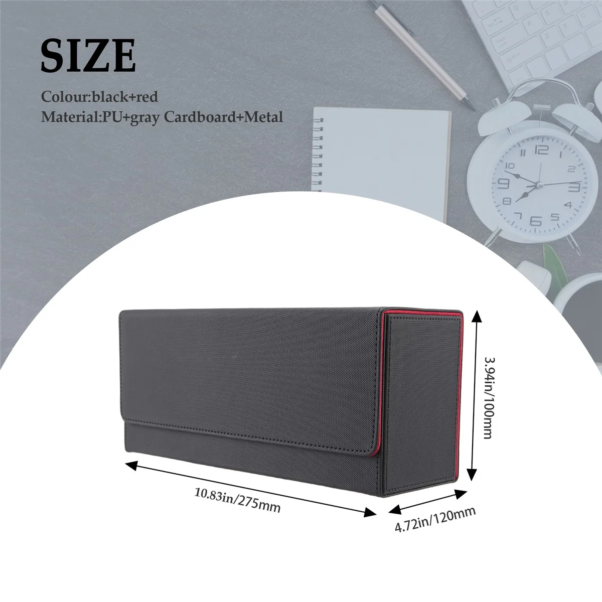 Card Toploader Storage,Trading Cards Holding Box for 300+ Cards for Magic Cards Baseball Cards Trading Cards