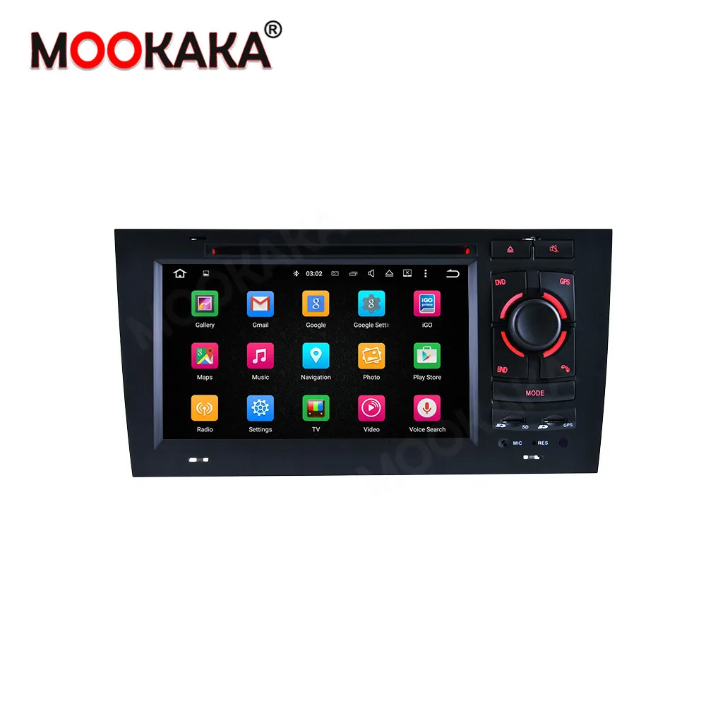 4+64G Android 14.0 Car Radio For Audi A6 S6 RS6 1997 1998 - 2004 Multimedia Video Player 4G WiFi Navigation CarPlay Audio Stereo