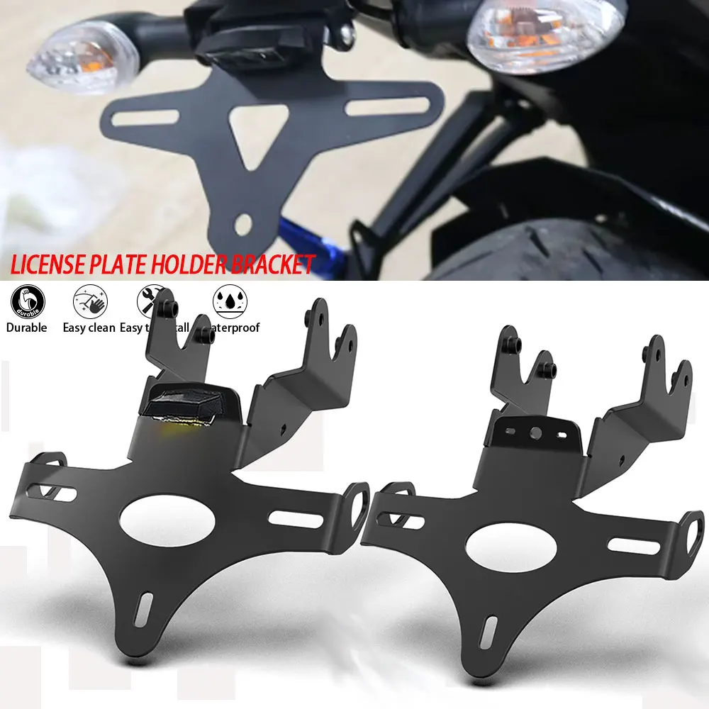 

2025 2026 Rear Fender Registration Bracket FOR YAMAHA MT09 MT 09 MT-09 SP 2024 mt09 License Plate Holder Frame Tail Tidy light